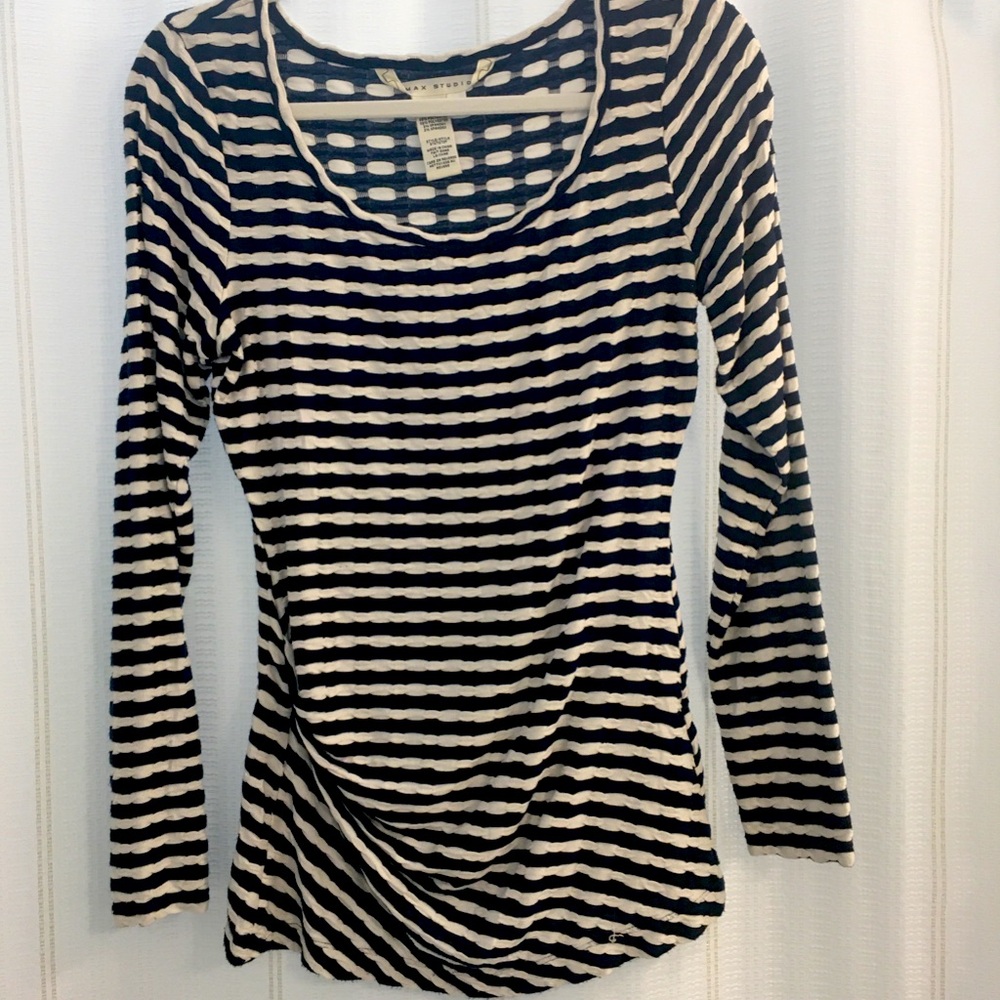Max Studio nautical top. Size M.